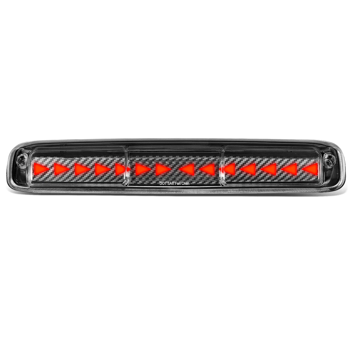 LED Carbon 3rd Third Brake Light for Silverado Sierra (1996–2007)