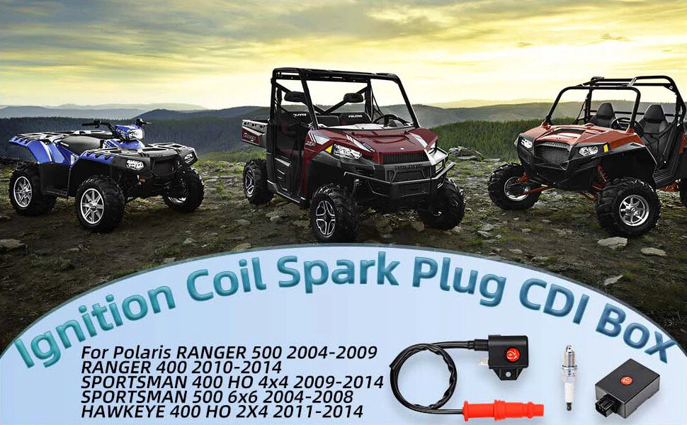 Ignition Coil for Polaris Sportsman 400 2009-2014, Sportsman 500 2004-2008