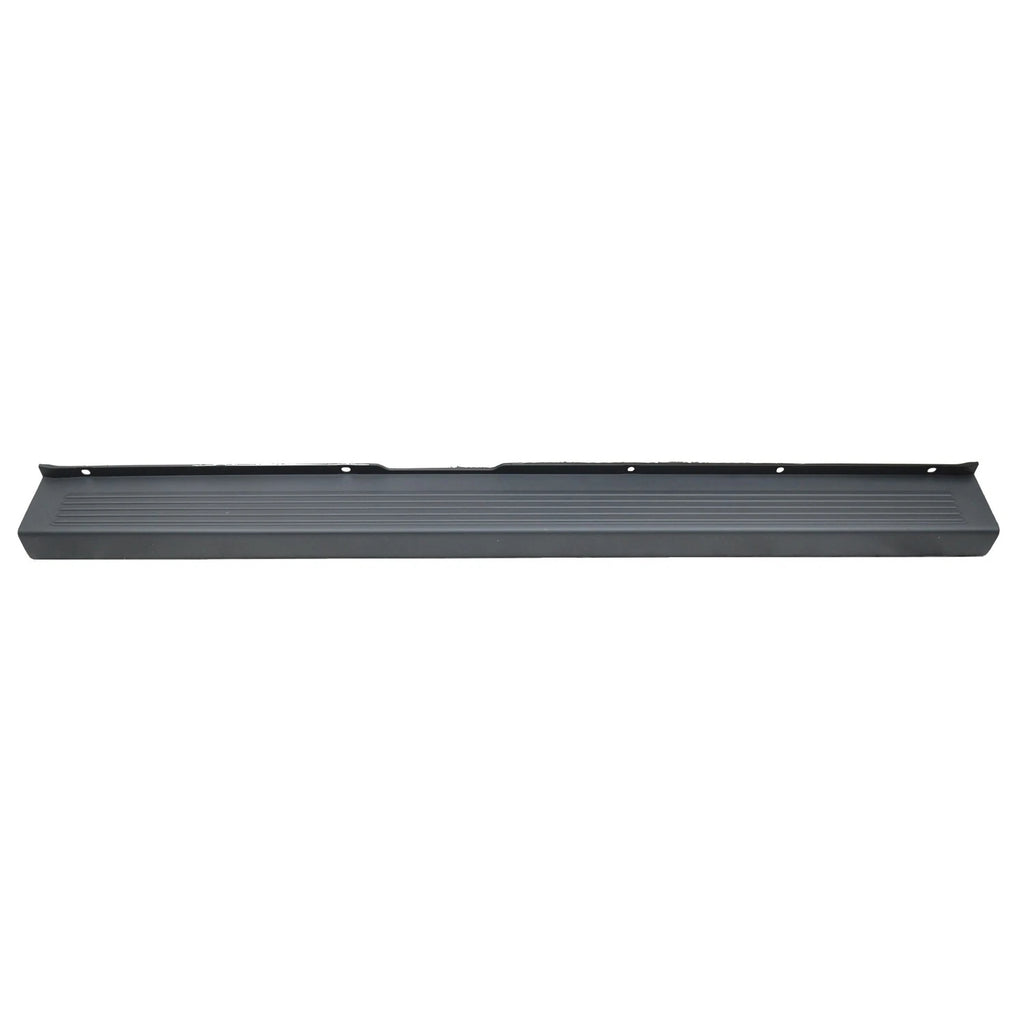 Replacement Textured Poly Rear Center Bumper Cover w/o Park Assist Sensor Holes