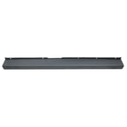 Replacement Textured Poly Rear Center Bumper Cover w/o Park Assist Sensor Holes
