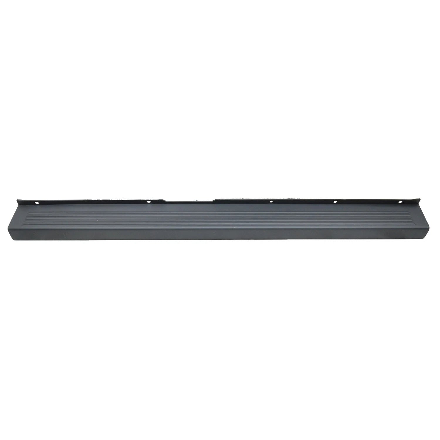 Replacement Textured Poly Rear Center Bumper Cover w/o Park Assist Sensor Holes