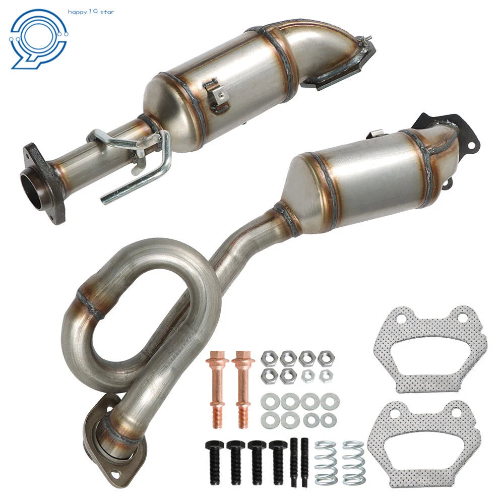 Set of 2 Front Catalytic Converters for Jeep Wrangler (2012-2017)