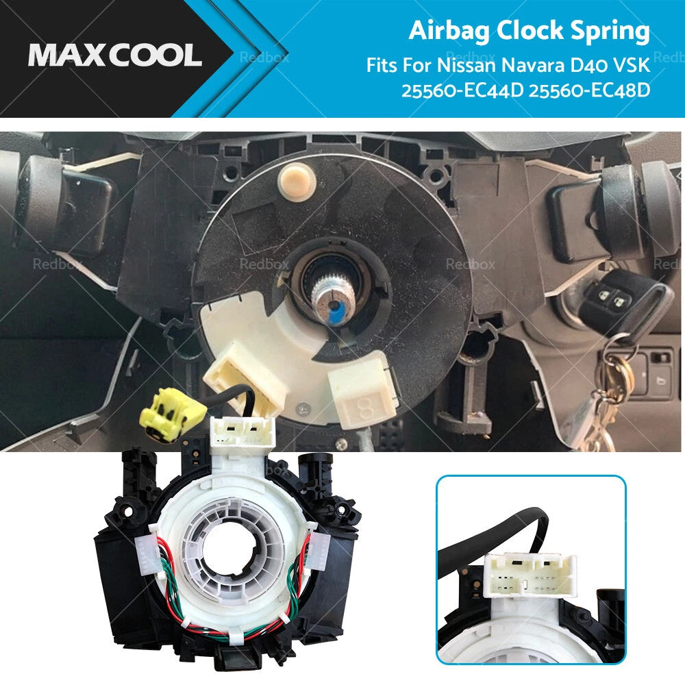 Clock Spring for Nissan Navara Pathfinder Qashqai X-Trail (2005–2015)
