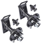 Set of 5.5 Lug Wheels for Shipping Containers (Year Range Not Specified)