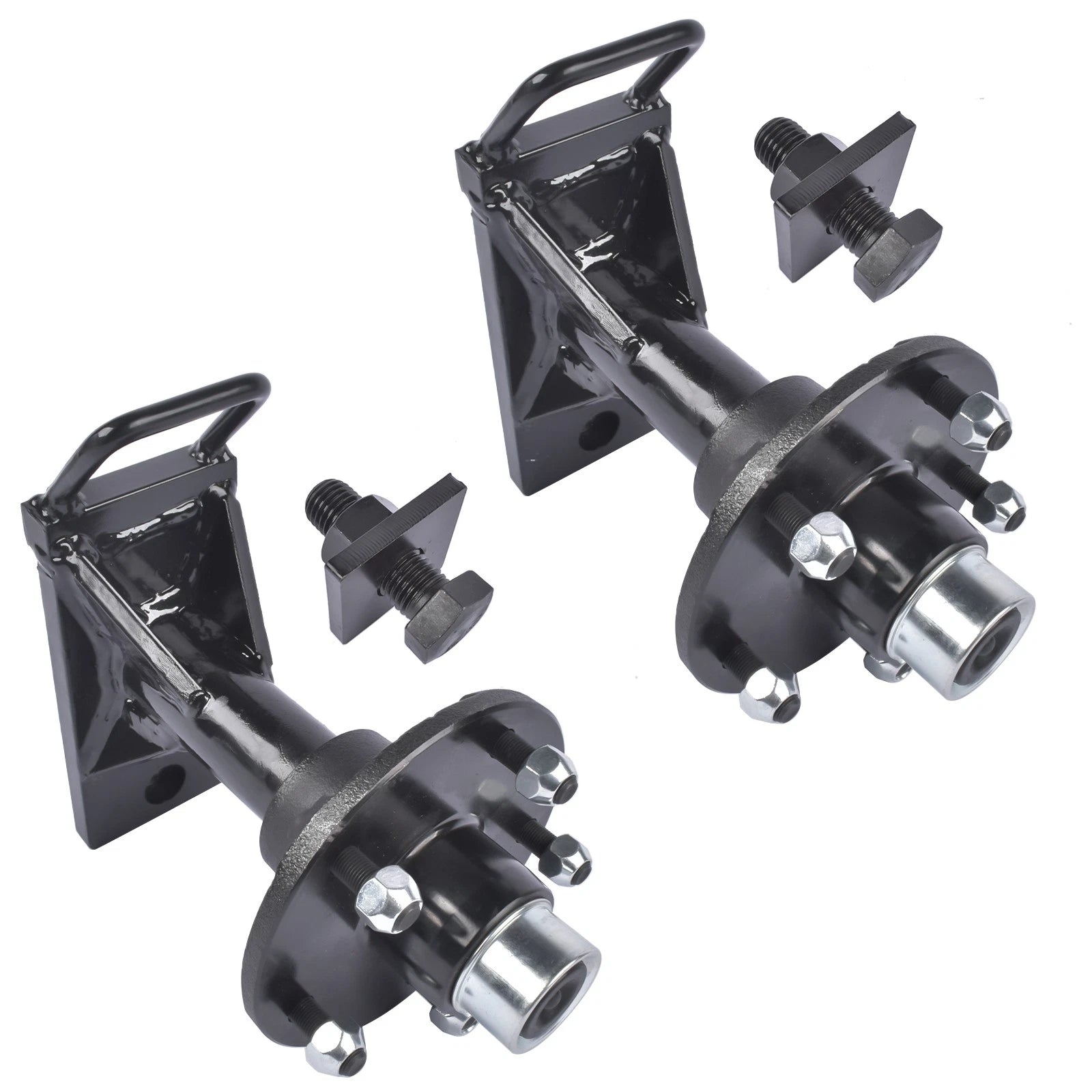 Set of 5.5 Lug Wheels for Shipping Containers (Year Range Not Specified)