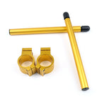 Clip-On Handlebars for Suzuki GSXR600 (1997–2003) 45mm Gold