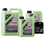 Oil Change Kit 7L Liqui Moly Molygen 5W-40 Mahle for Audi V6 2.7/2.8L (1997–2005)