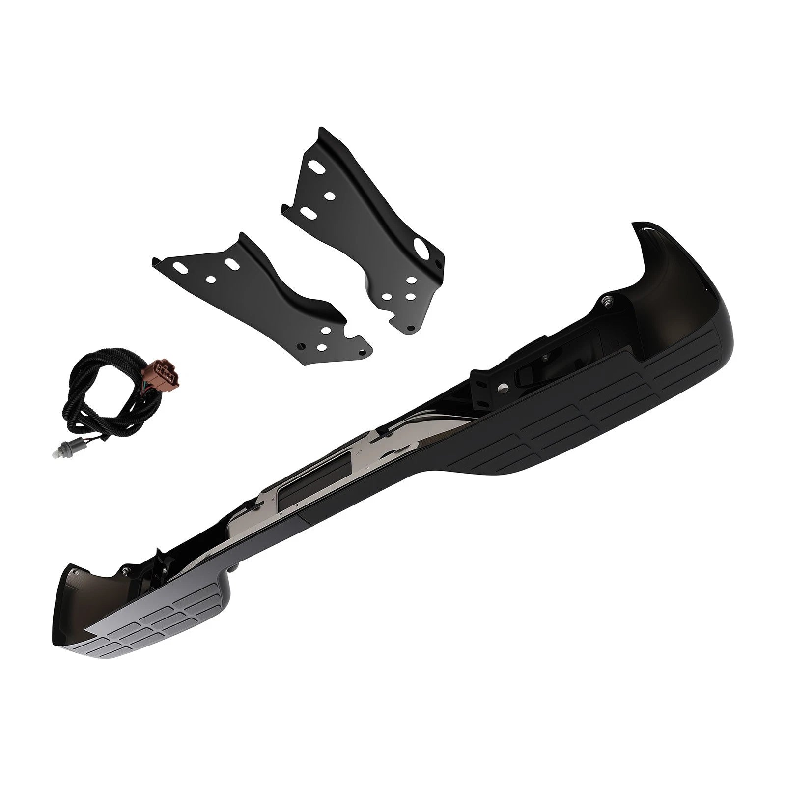Chrome Rear Bumper for GMC Sierra 2500 (1999–2004) 15758743