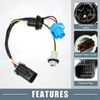 2X Light Wiring Socket Adapter No.22740620 for Chevrolet Cobalt (2005–2009)