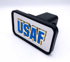 Tow Hitch Cover Front Rear Replacement with US Air Force Logo for 2 Inch Receivers (Fits)