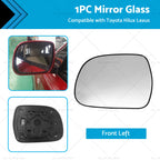 Left Side Mirror Glass for Lexus RX300 RX330 RX350 RX400 (1999–2006)