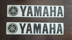 Pair of Yamaha 3D OEM Fender Decals for VX110 (2002–2009) - Black 11"