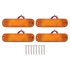 Set of 4 LED Amber Flashing Cab Lights for John Deere 50 Series (1975–1992)