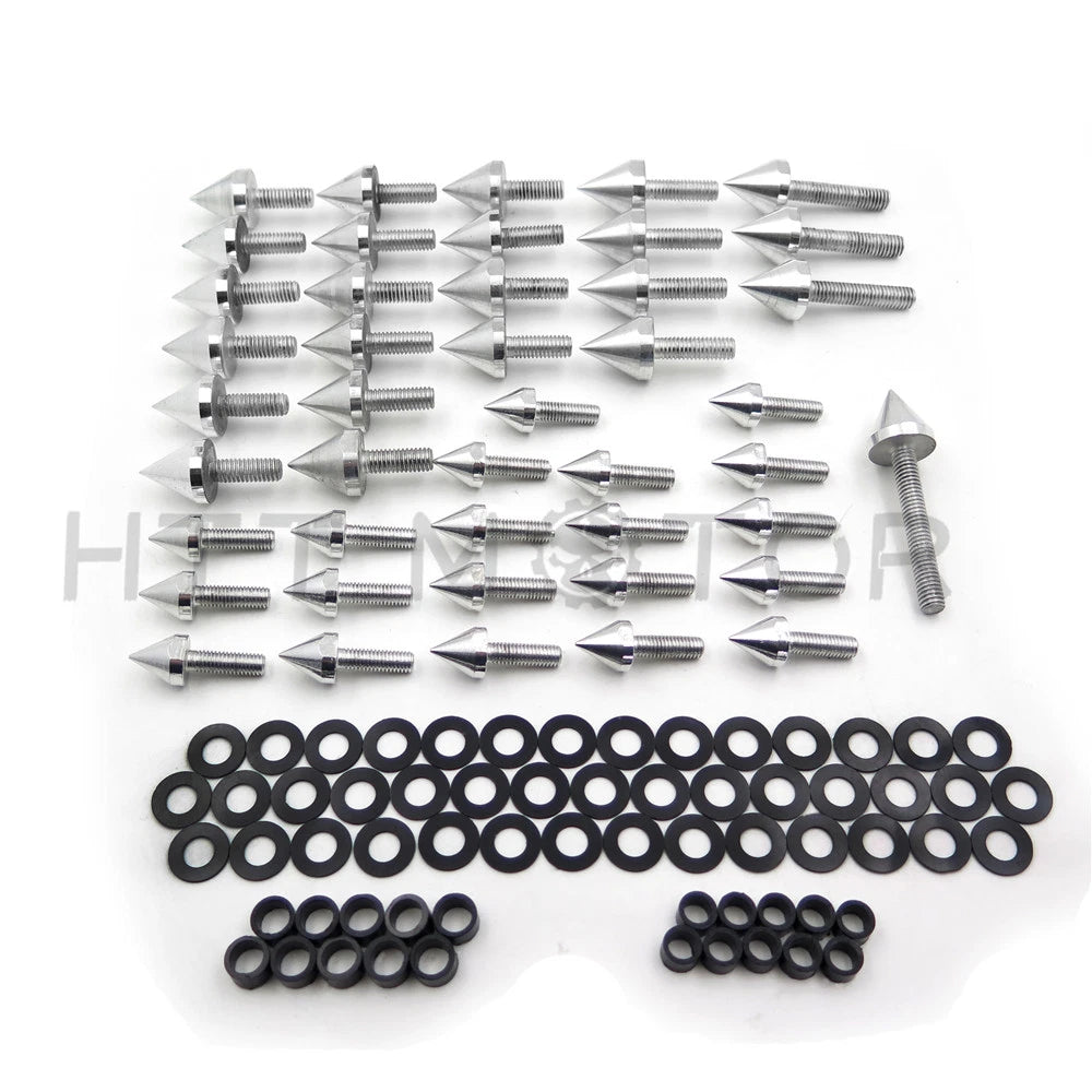 Spike Fairing Bolts Set of 4 for Honda CBR 600 F4 (1999–2000) & CBR 600 F4i (2001–2007)