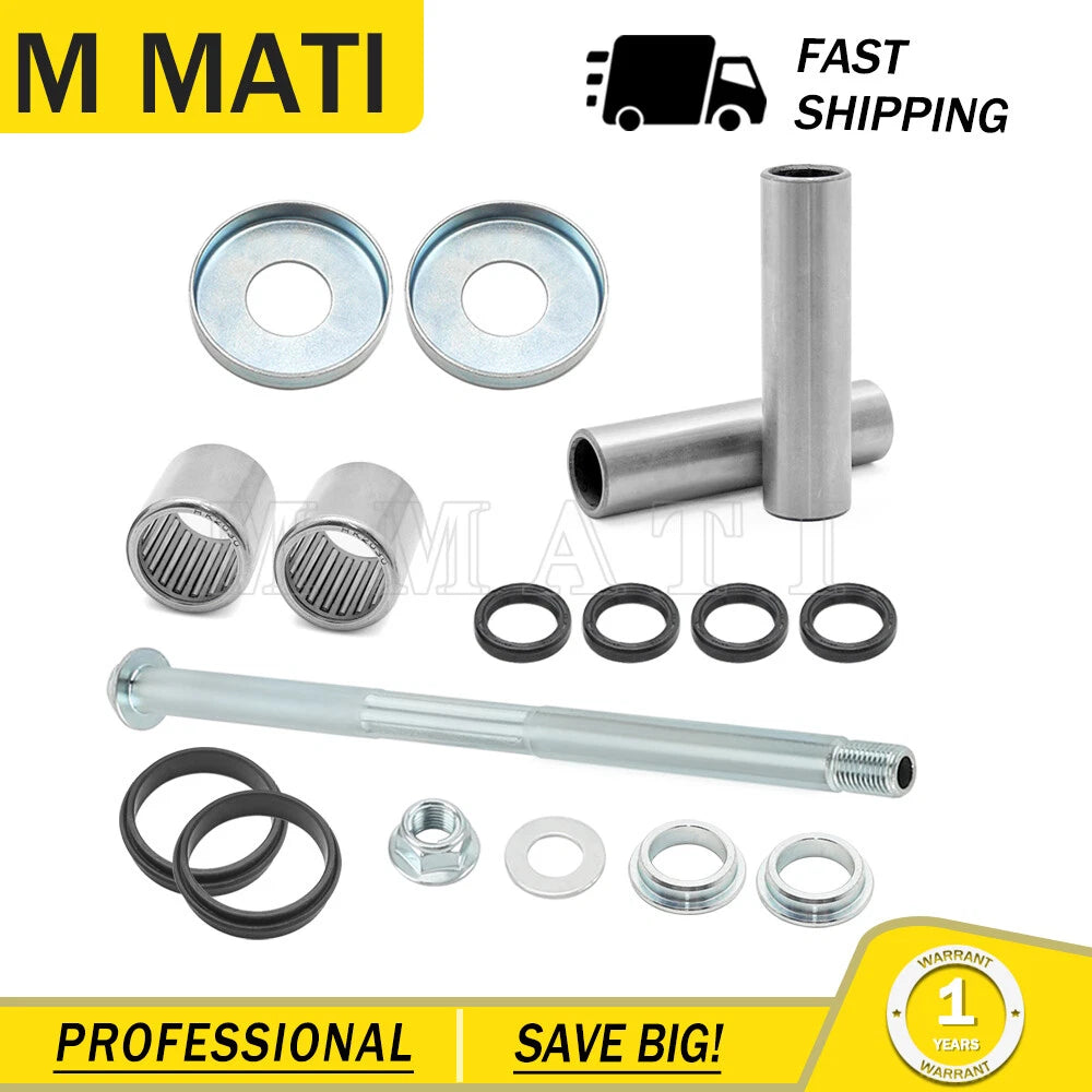 Swing Arm Bearing Seal Kit & Pivot Bolt for Honda TRX450R/TRX450ER (2004–2014)