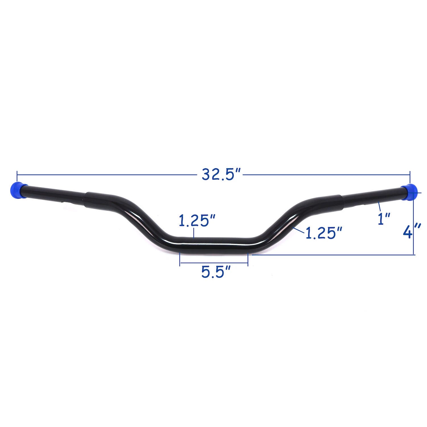2" Rise Drag Bar Handlebar for Harley Dyna Softail Sportster (1996–2018)