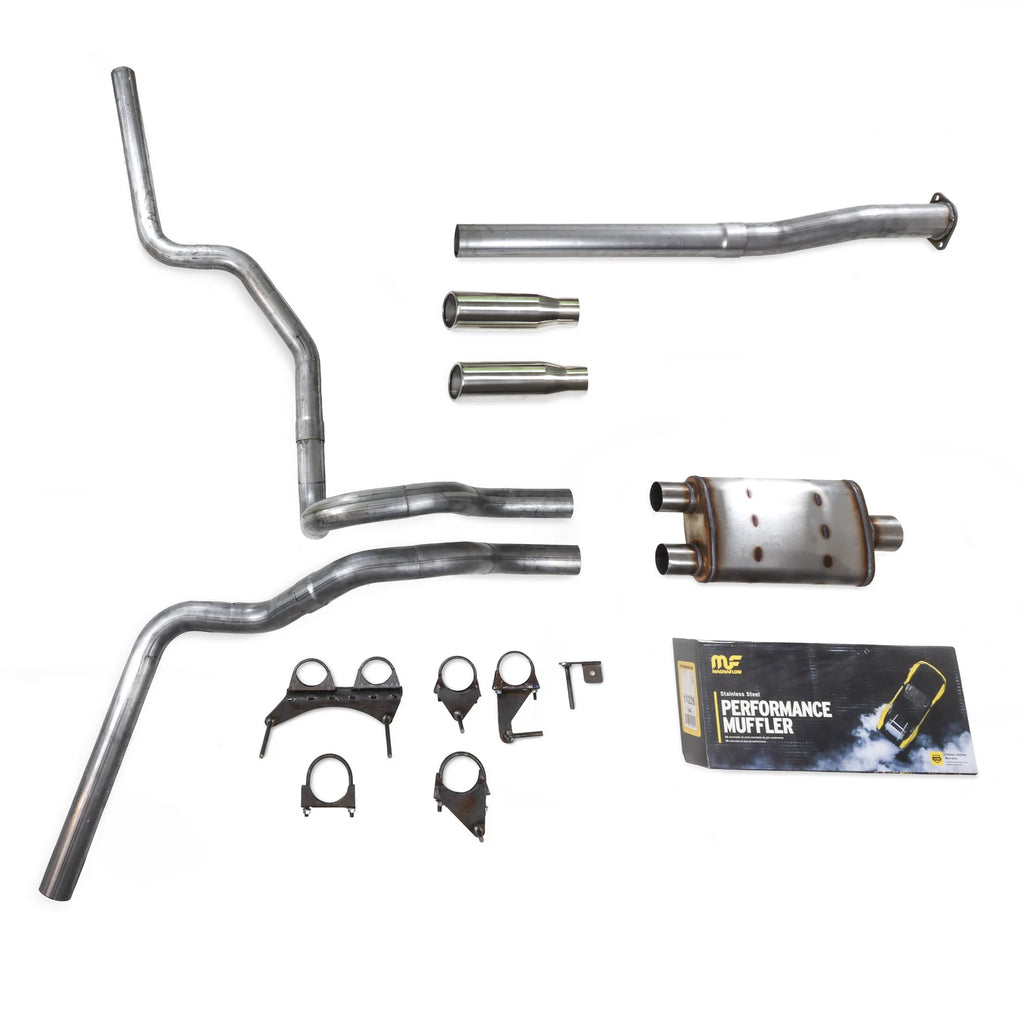Dual Exhaust Kit for Toyota Tacoma (2016–2023) Magnaflow Stainless 2.5"