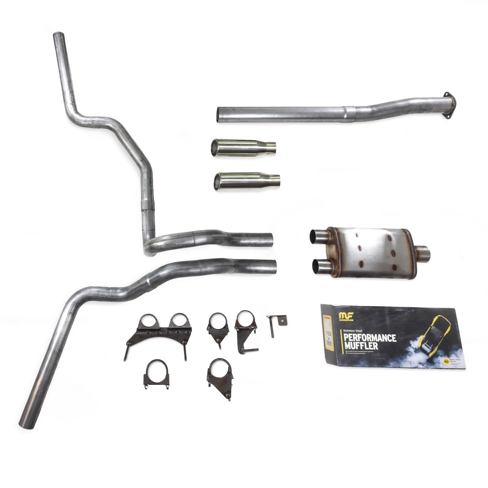Dual Exhaust Kit for Toyota Tacoma (2016–2023) Magnaflow Stainless 2.5"