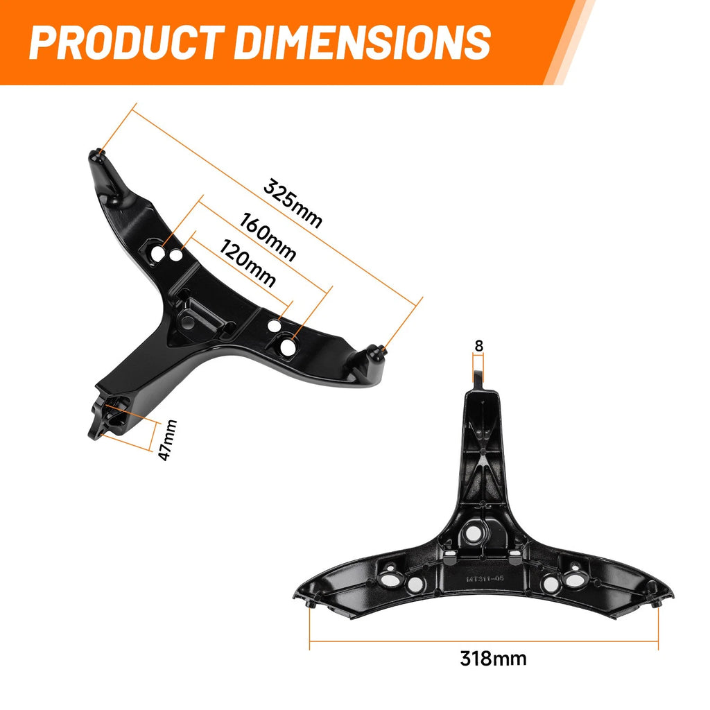 Front Upper Stay Fairing Headlight Mount Bracket for Honda CBR600RR (2003–2006)