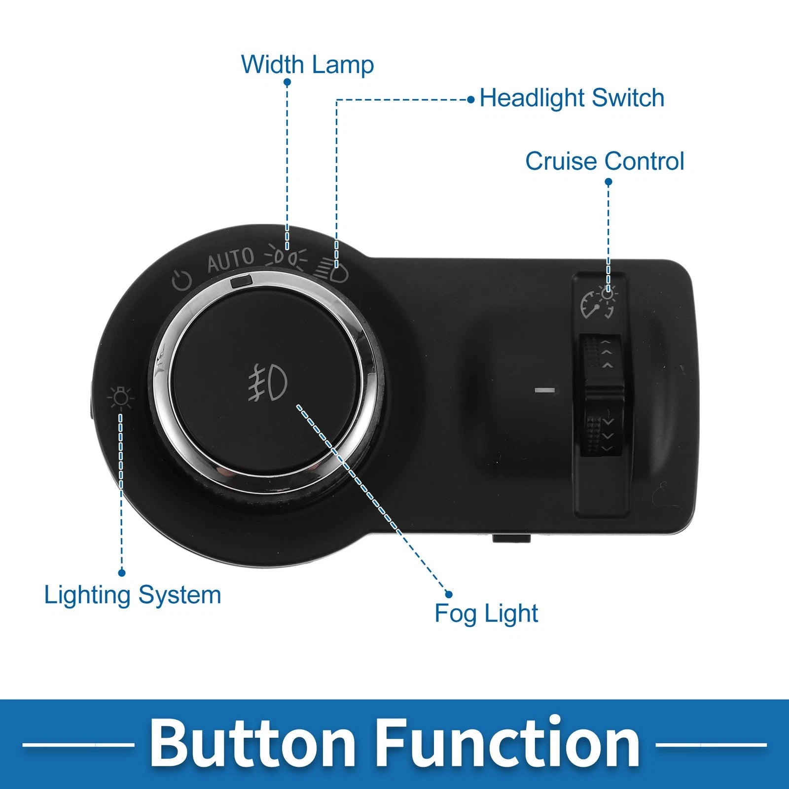 Headlight Switch for Buick Encore (2013–2016) No. 95297028/96892114/1S11736/HLS1701