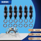 6PCS Diesel Fuel Injectors for Nissan Patrol GQ Y60 TD42 (1997-2000)