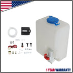 12V Tank Pump Wiper System Reservoir for UTV (Universal)