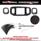Carbon Black Dash Screen Frame for Dodge Charger (2015-2021)