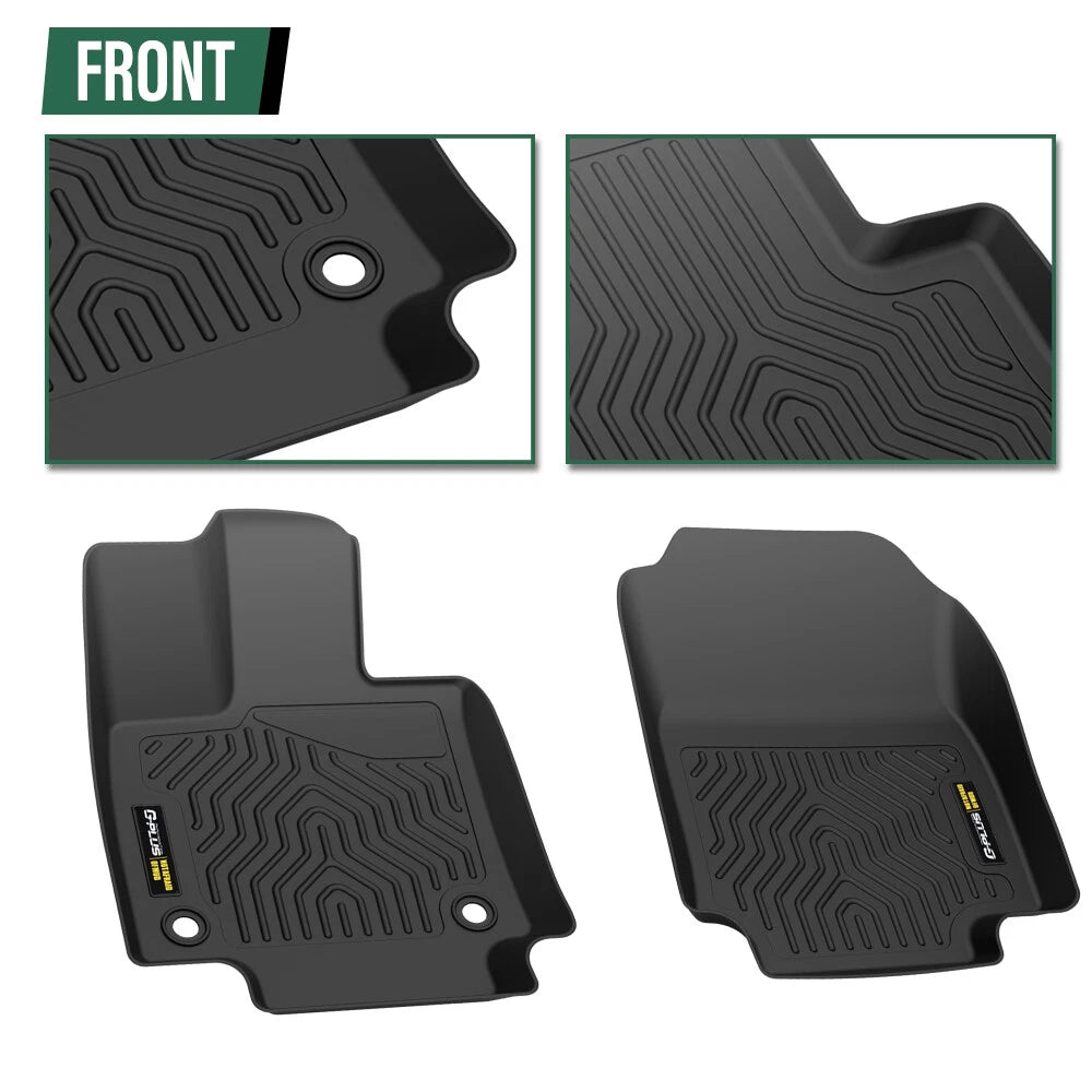 Set of 4 All Weather TPE Floor Mats for Toyota RAV4 (2019–2025)