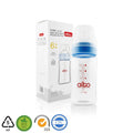 Albo Glass Baby Bottle for Natural Flow Feeding (240ML)