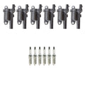Set of 6 NGK Ignition Coils & Iridium Spark Plugs for Sierra Silverado 1500 (2014–2019)