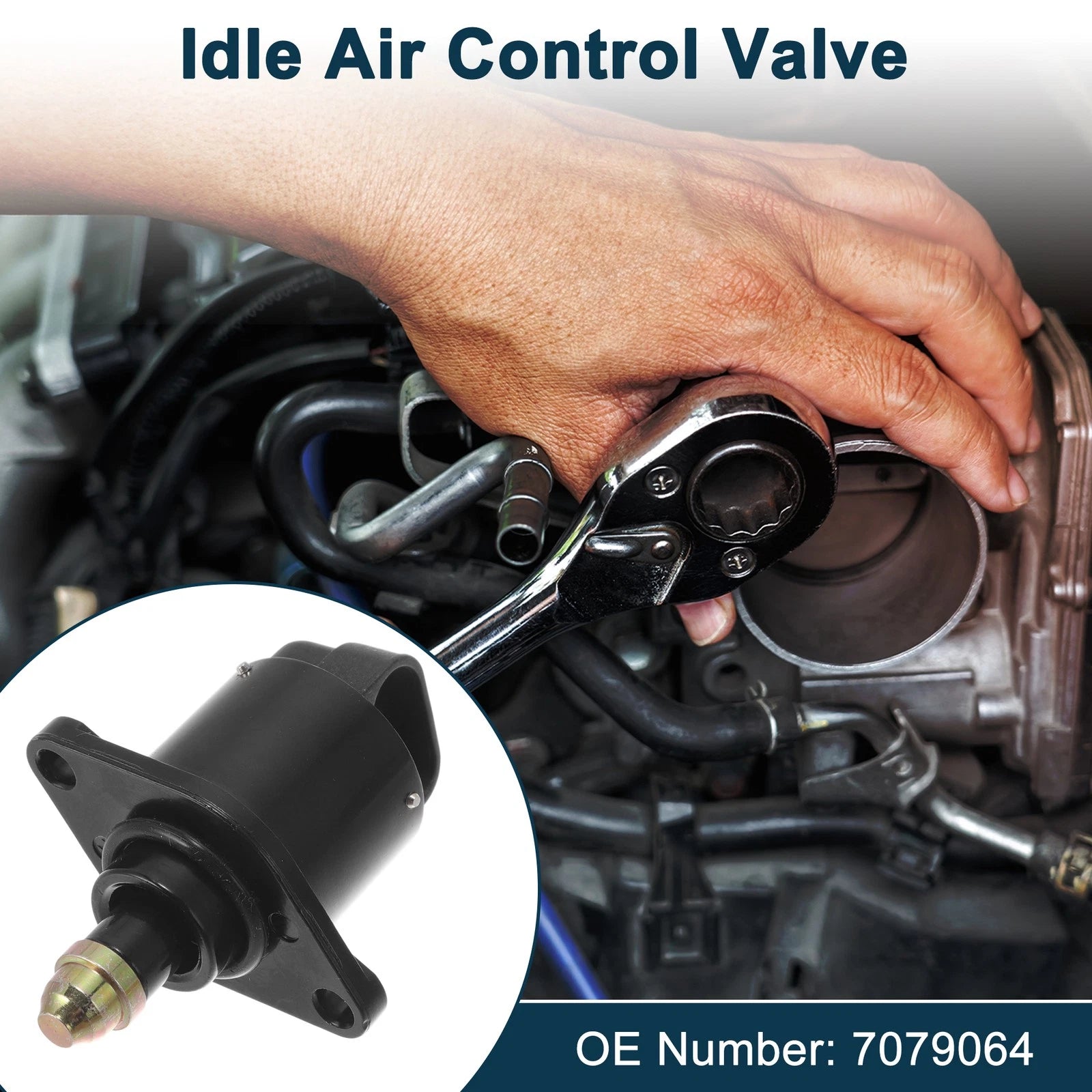 Idle Air Control Valve for Volkswagen GOL II (1999–2010) No. 7079064