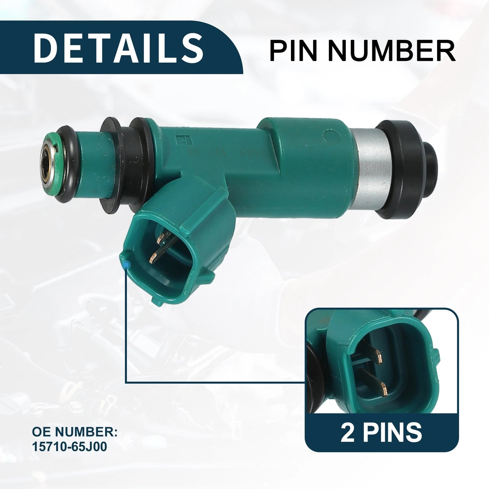 Fuel Injector No. 15710-65J00 for Suzuki SX4 (2007–2014)