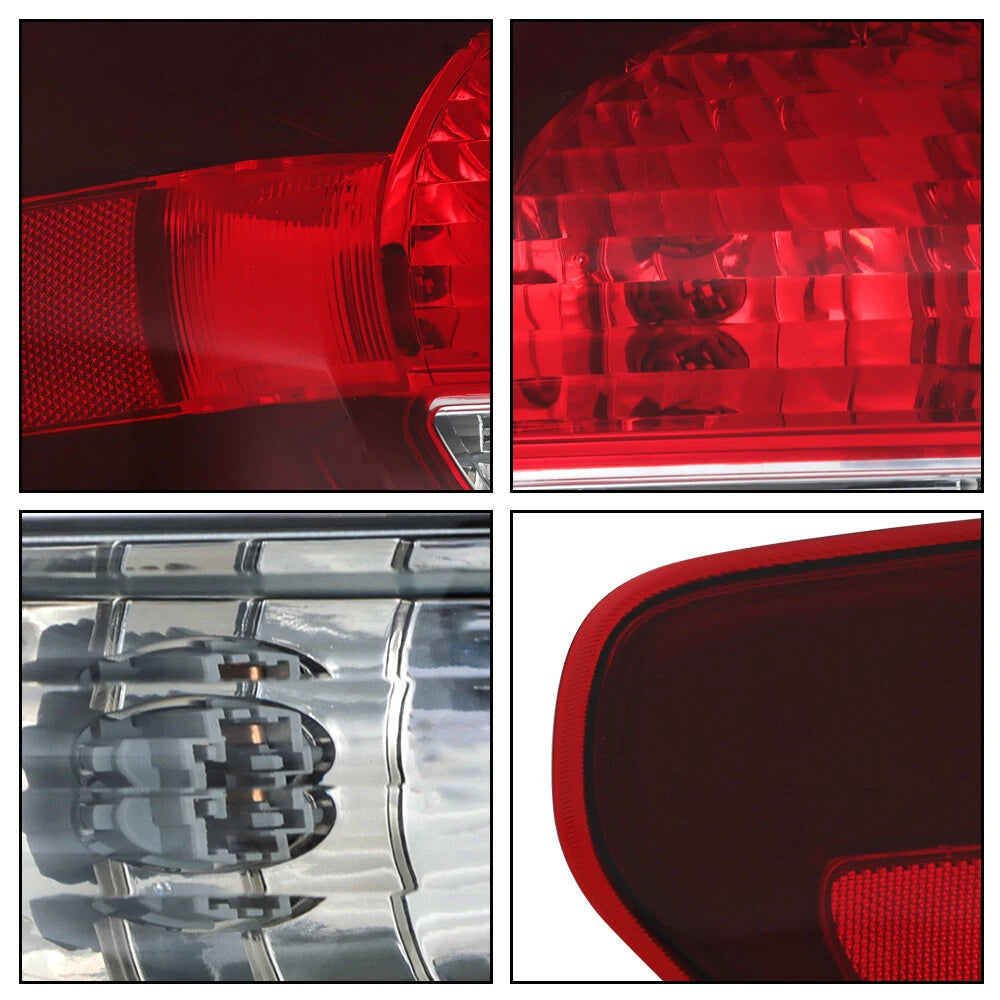 Left Driver Side Tail Light for Toyota Sequoia (2018-2021) Red