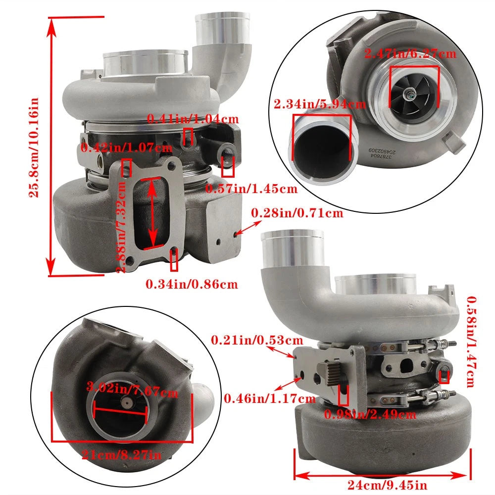 Turbocharger for Dodge Ram 2500 3500 6.7L Diesel (2013-2018)