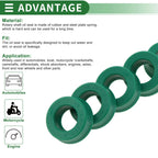 Set of 5 Oil Seal Rotary Shaft Seal 12.5x22.5x8mm High Pressure Green