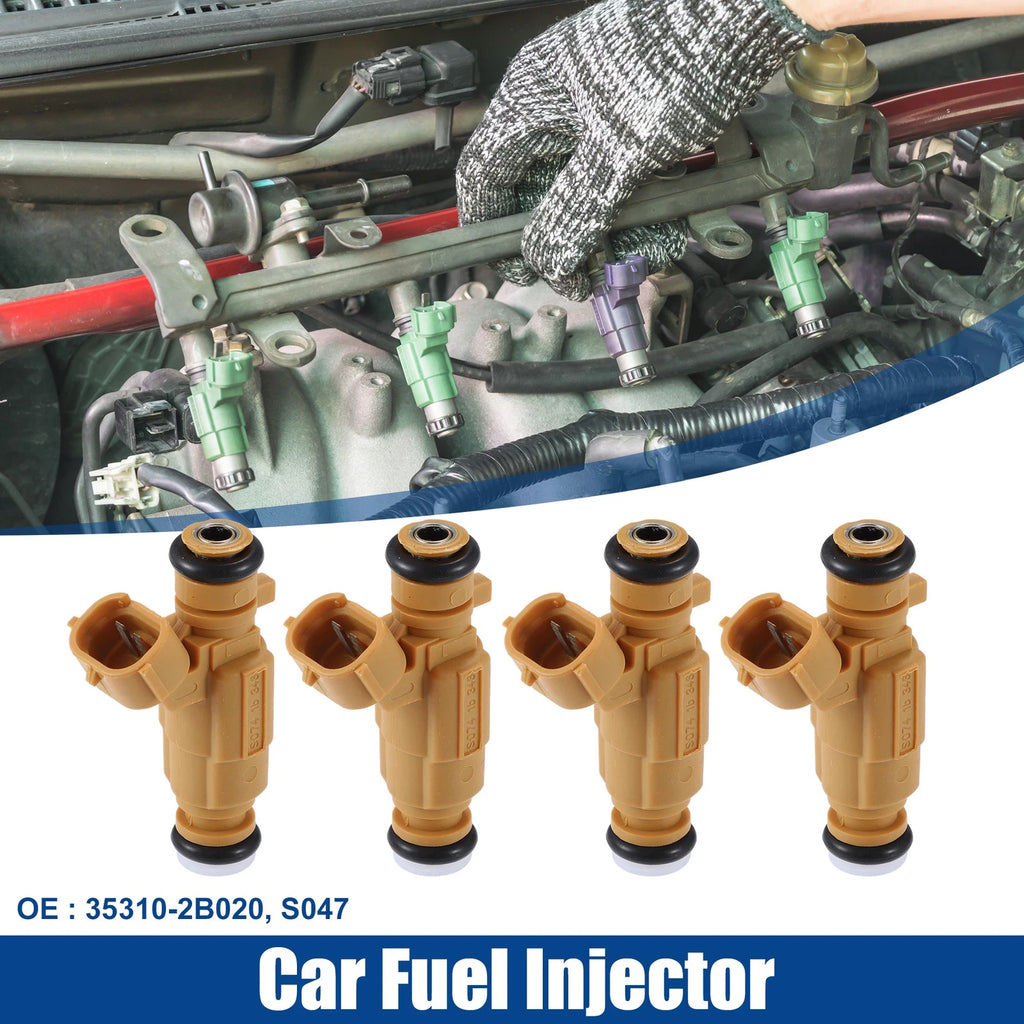Set of 4 Fuel Injector Nozzles 35310-2B020 for Kia Rio III UB (2011–2018)