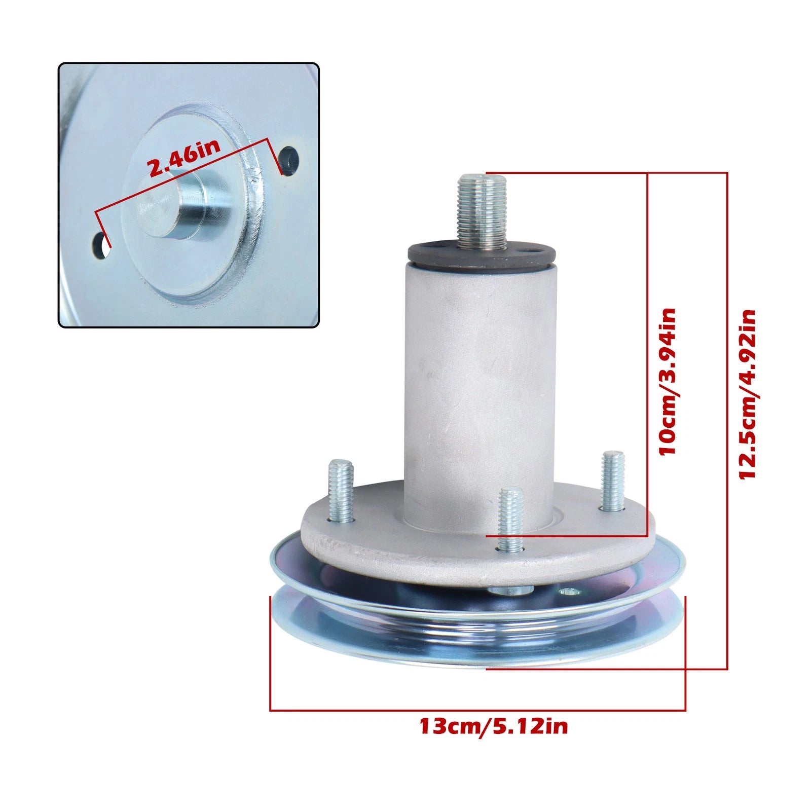 52" Deck Spindle Assembly for Ariens Edge Ikon-X Gravely ZT XL ZTX (2015–2023) 51537200