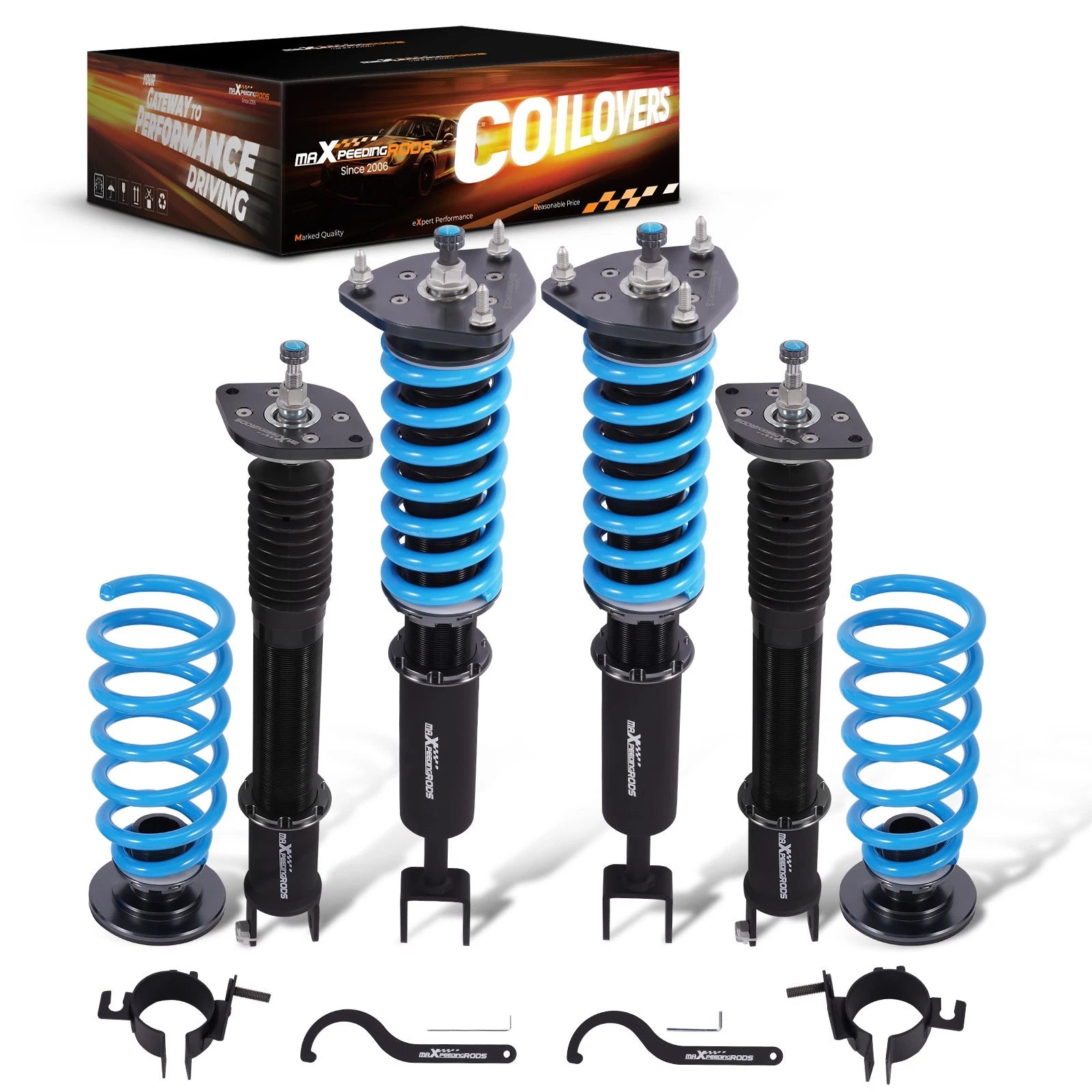 MaXpeedingrods T6 Coilovers 24 Way Damper Shocks for Infiniti M35 (2006–2010)