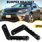 Set of 2 Bumper Brackets for Toyota Corolla (2014-2016)