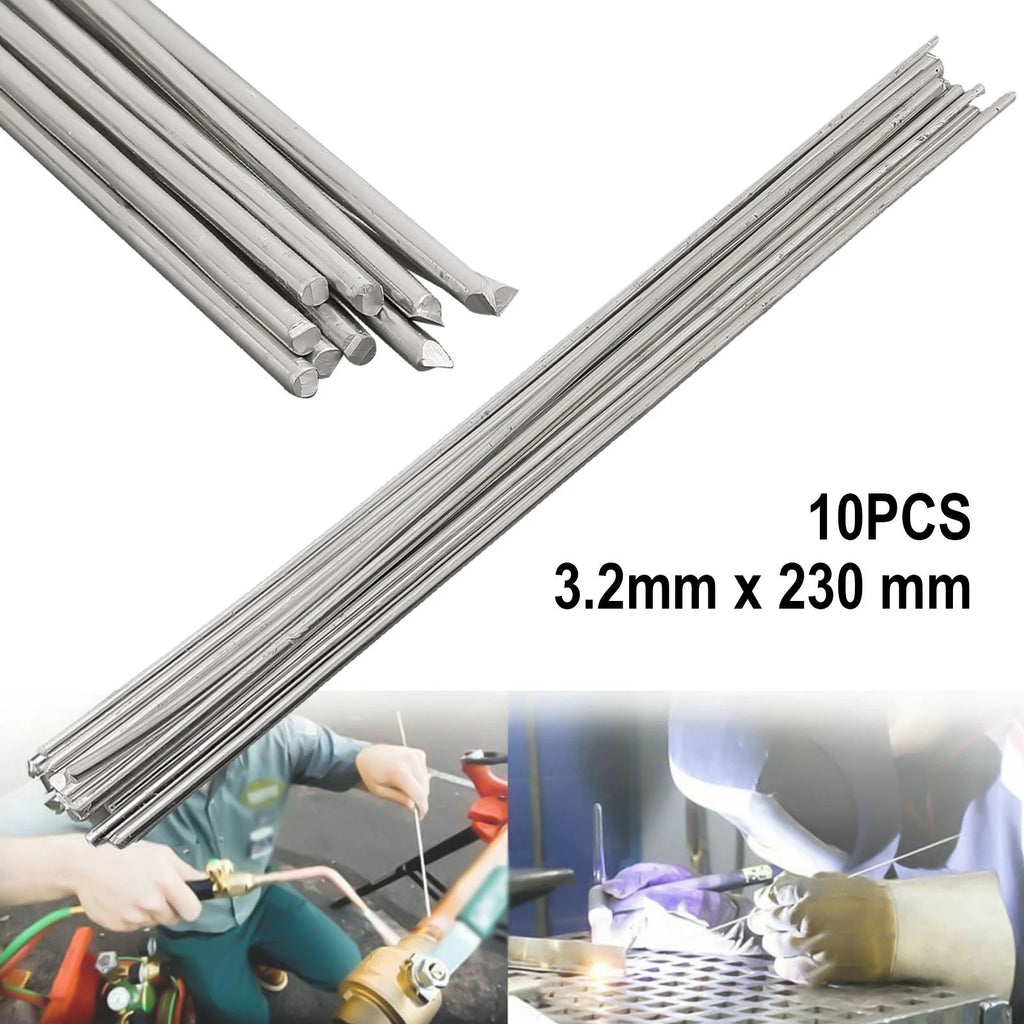 10Pcs Flux Cored Aluminium Welding Rods for Easy Soldering
