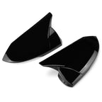 Mirror Cover//Rear Door Mirror Glossy Black for Hyundai Elantra (2021–2025)