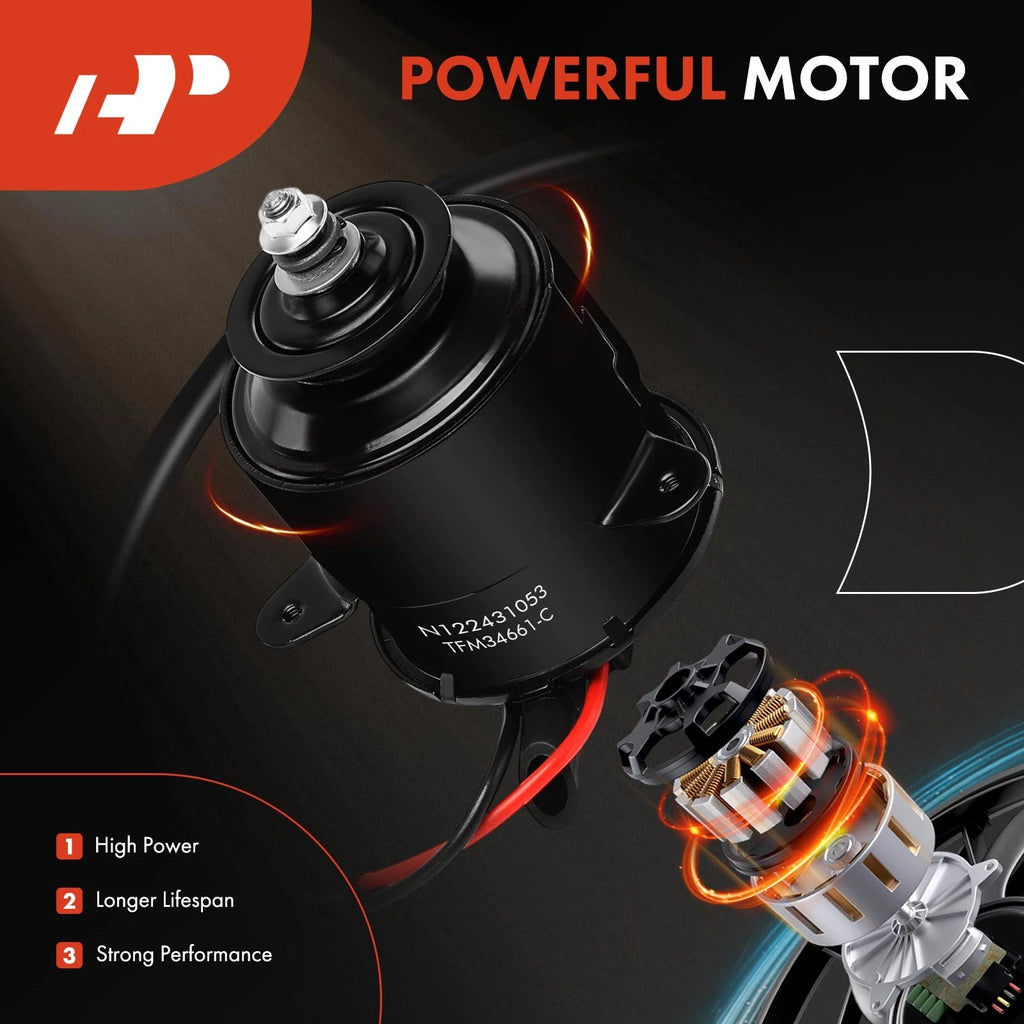 Radiator Fan Cooling Motor for Toyota Camry, Honda Civic, Acura CL
