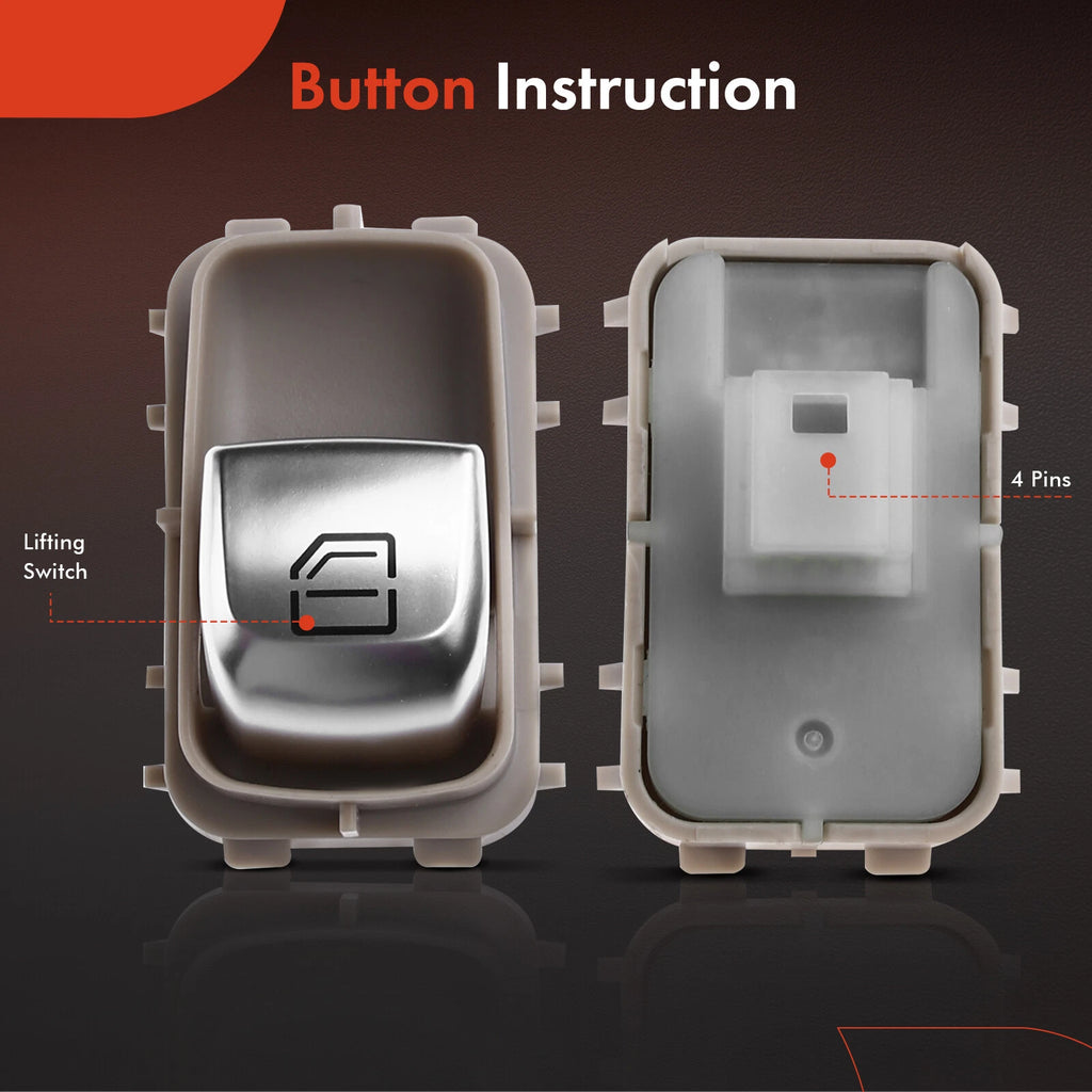Power Window Switch for Mercedes-Benz E200 E300 (2010-2016)