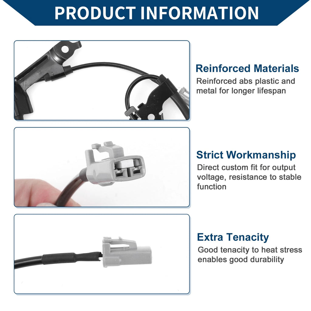 ABS Wheel Speed Sensor No. 8951630020 for Toyota Mark X (2003–2019)