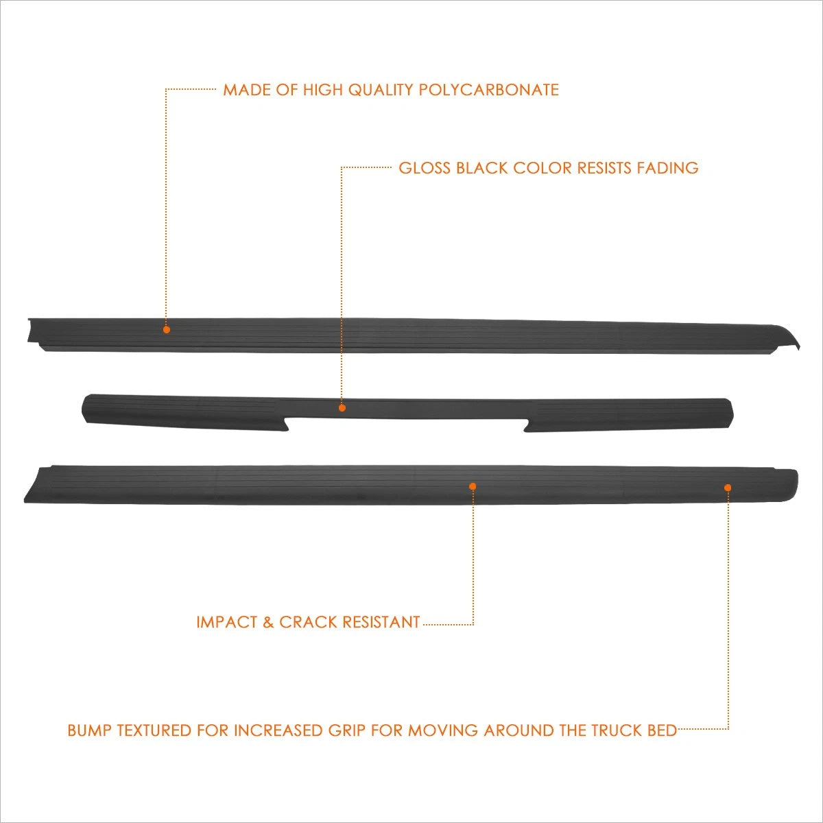 Tape-on Side Window Visors for Jeep Cherokee (1984–2001)