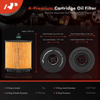 Engine Oil Filter for Chevy Equinox Malibu Impala (2010-2017, 2004-2014)