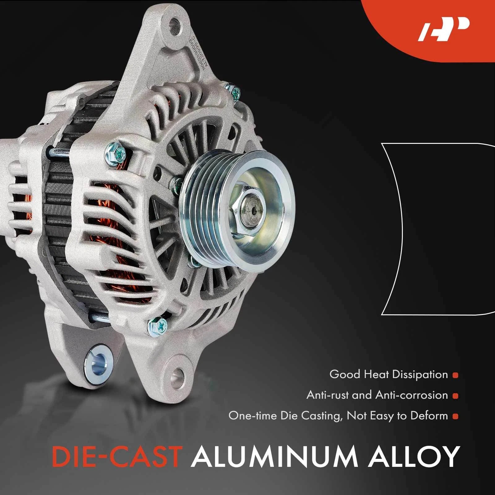 Alternator for Mitsubishi Mirage (2014-2015)