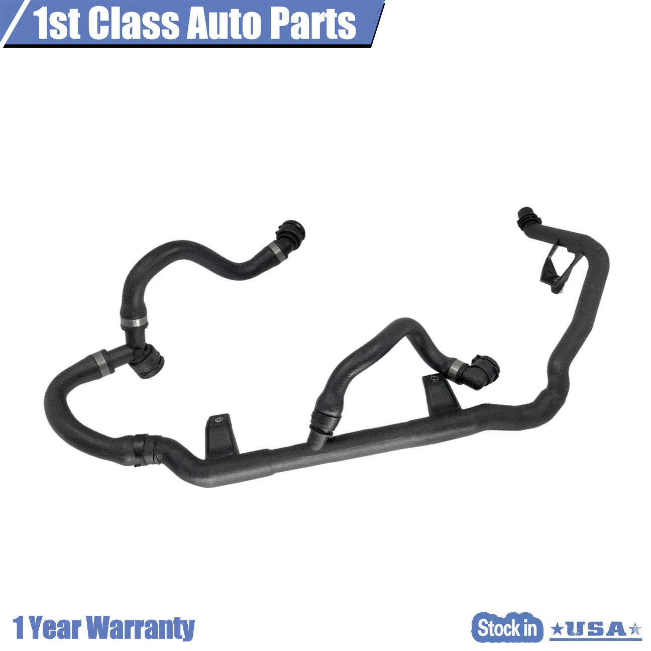 4-Way Water Hose Assembly for BMW 128i 323i 325i 328i 330i (2008–2013)