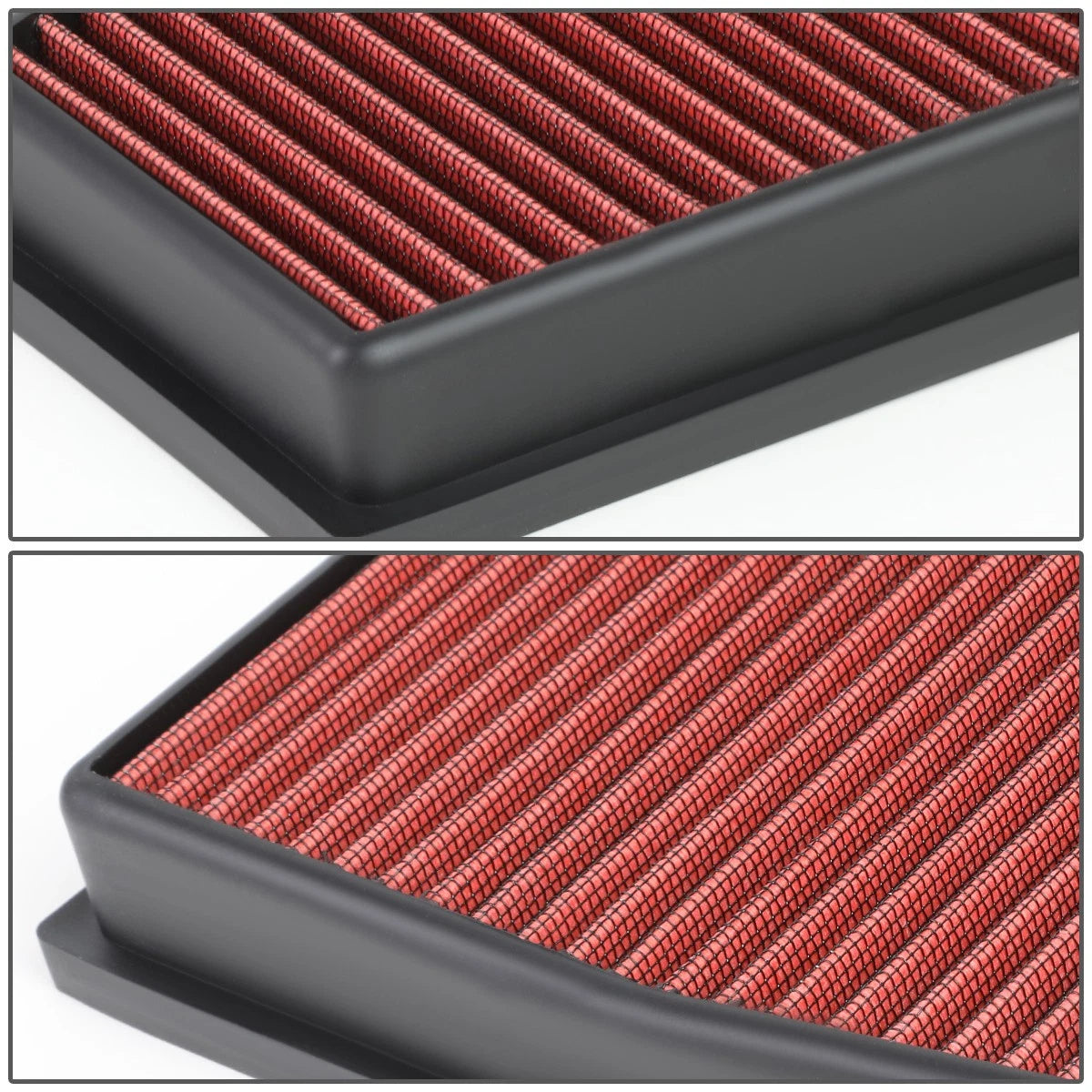 Set of 2 Reusable High Flow Drop In Panel Air Filters for Audi RS5 (2013–2015)