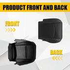 Front Bottom Seat Cover for Dodge Ram 1500 2500 3500 (2013–2018) Black EXV